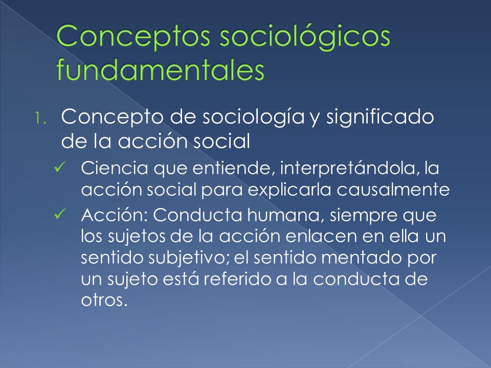 conceptos sociologicos fundamentales max weber